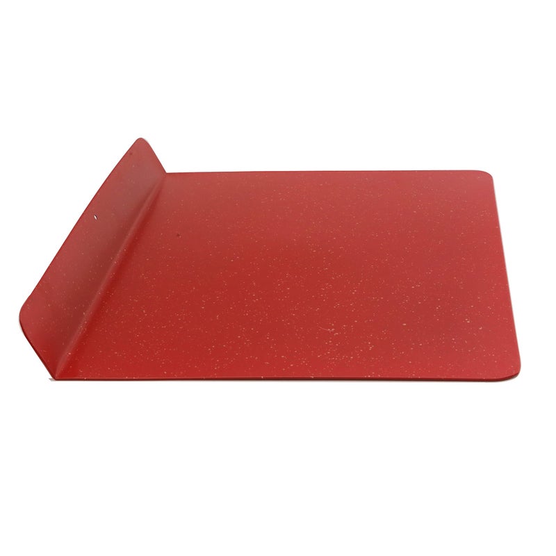 casaWare Toaster Oven 12 x 11-Inch Baking Sheet with a 1.5-Inch Handle (Red Granite) - Image 2